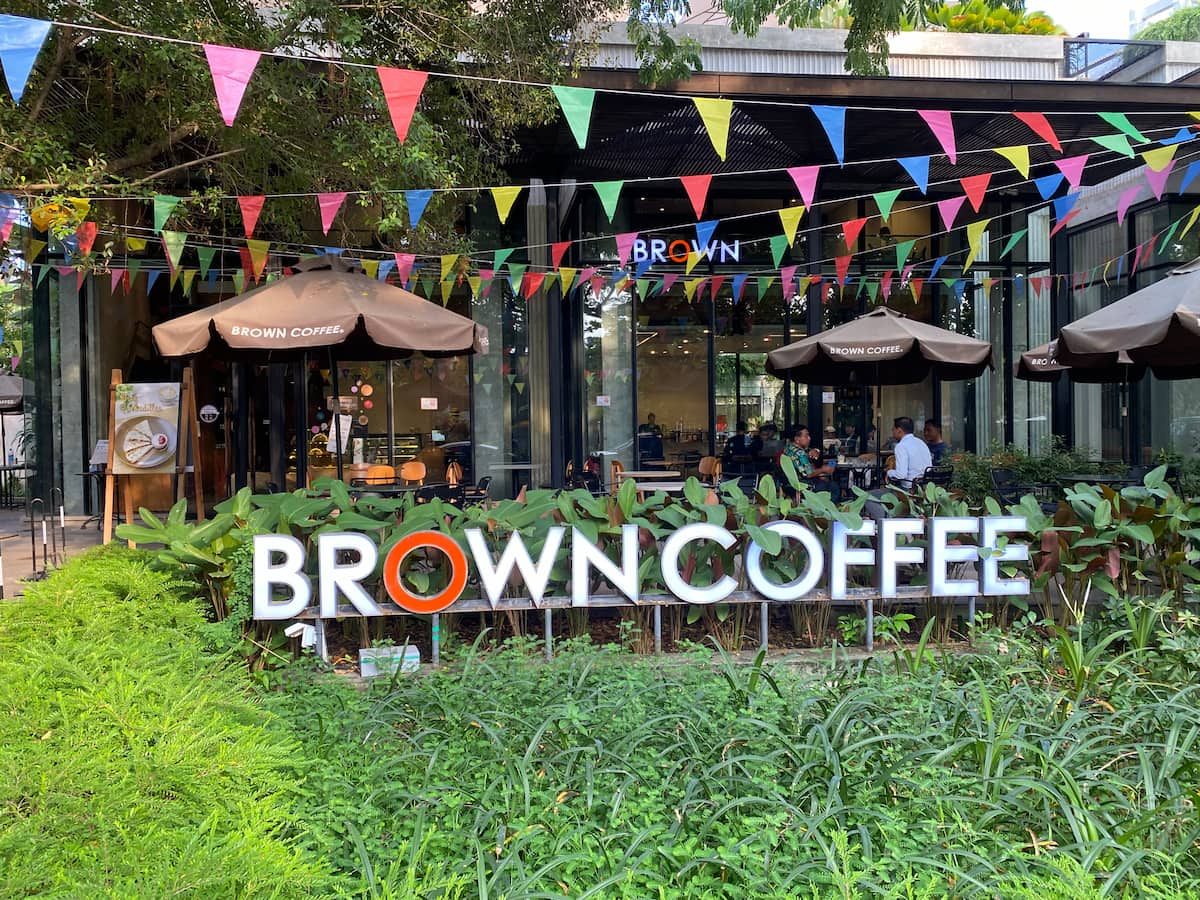 シェムリアップ BROWN COFFEE