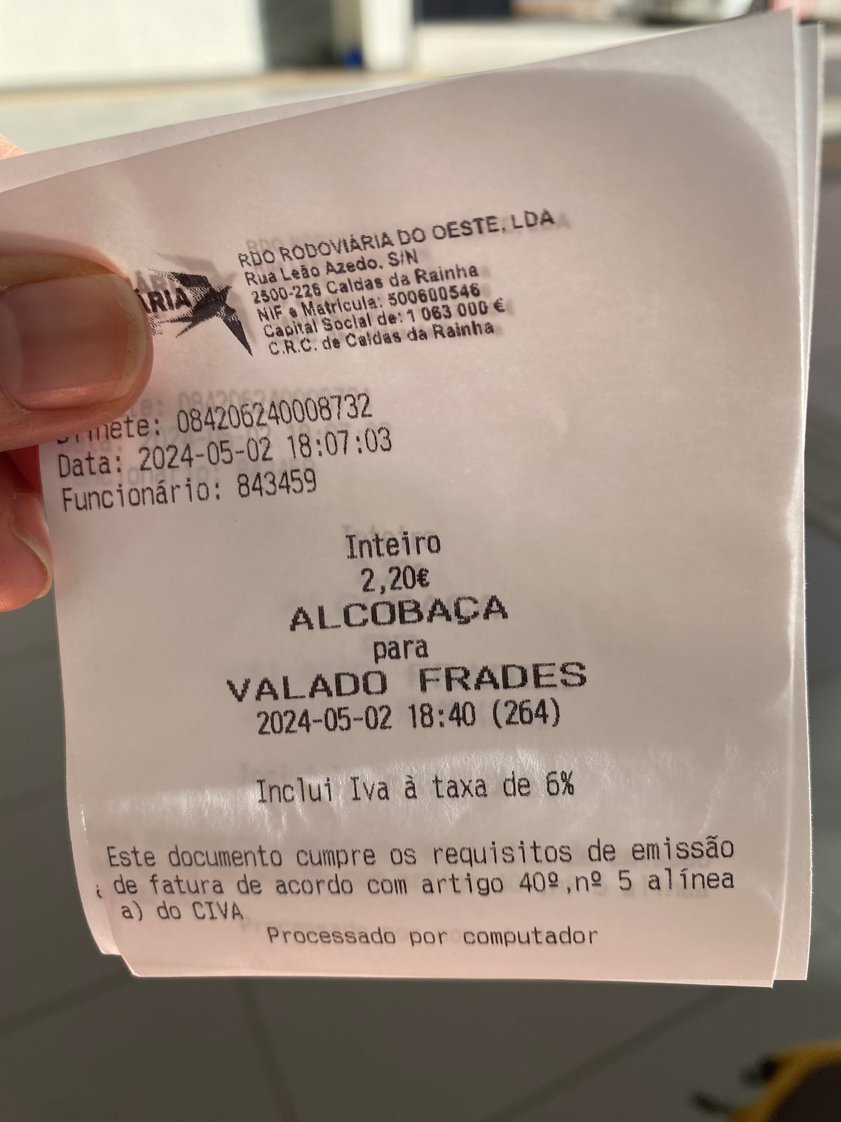 アルコバッサからコインブラの行き方