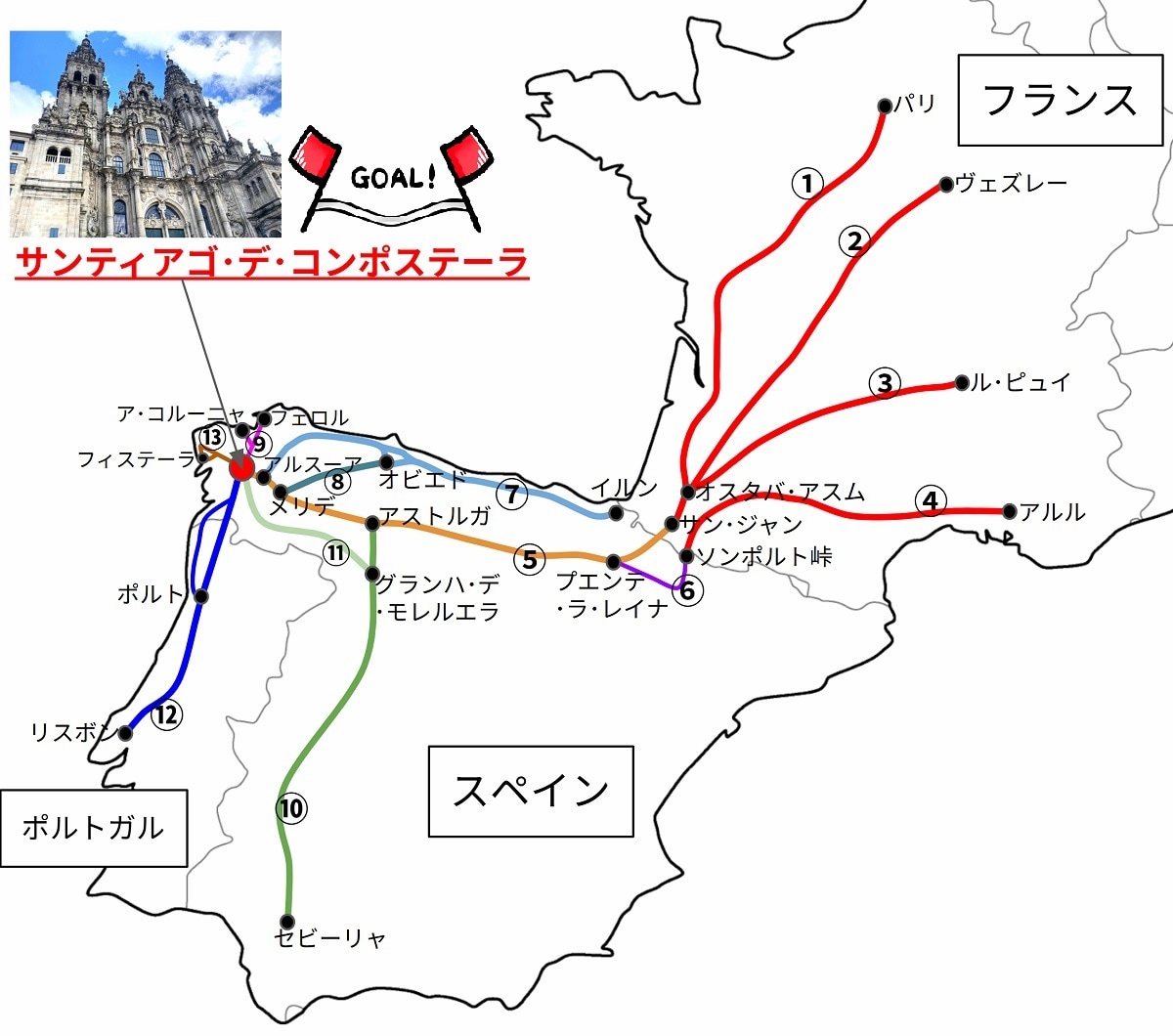 カミーノ・デ・サンティアゴ