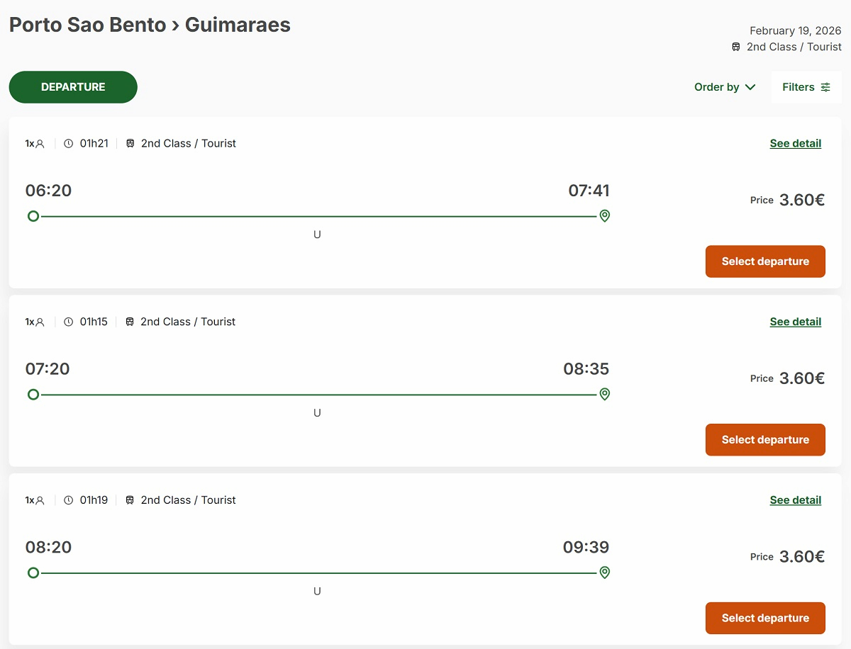 ギマランイス歴史地区とコウルス地区
