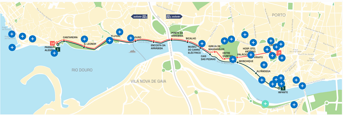 ポルト交通機関 交通カードAndante(アンダンテ)