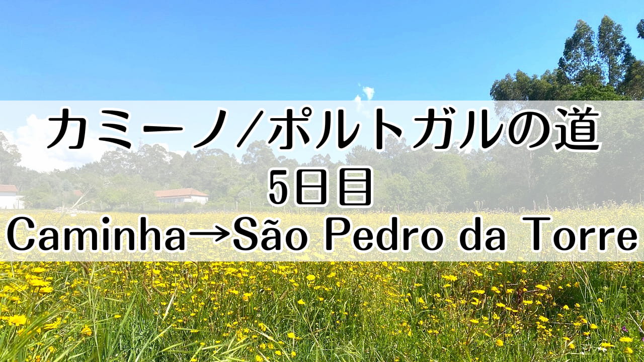 カミーノ　ポルトガルの道5日目